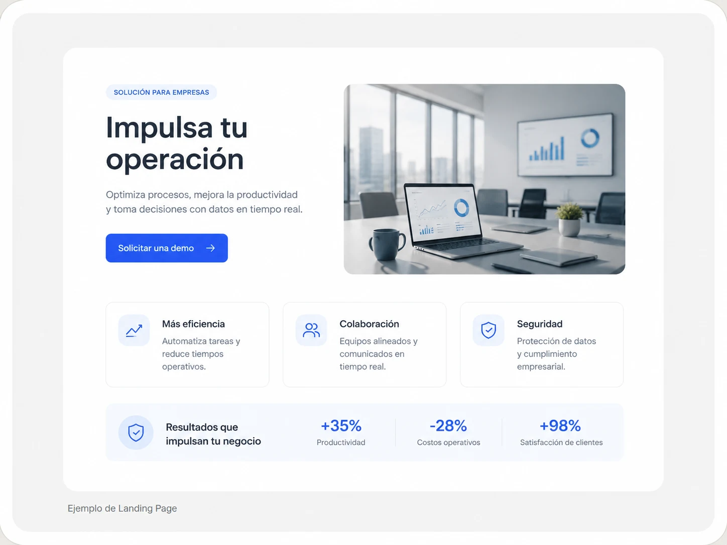 Landing Page para empresas